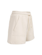 Yaya Yaya Jersey Short cargo pockets C.C White