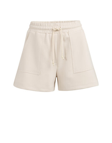 Yaya Yaya Jersey Short cargo pockets C.C White