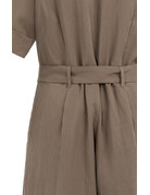 Yaya Yaya Loose Fit Jumpsuit W.Brown