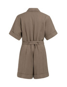 Yaya Yaya Loose Fit Jumpsuit W.Brown