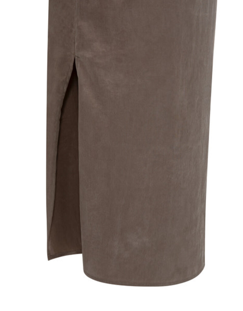 Yaya Yaya Crinkle dress W.Brown