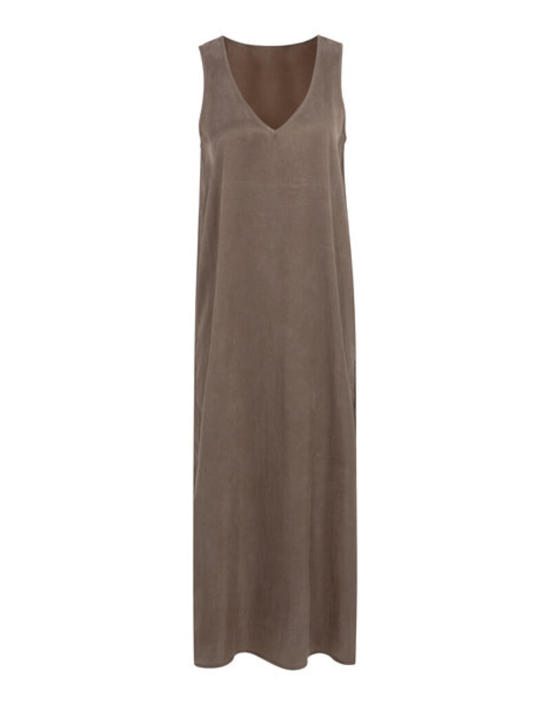 Yaya Yaya Crinkle dress W.Brown