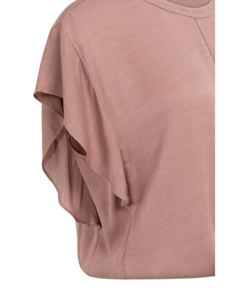 Yaya Yaya Flowy knot Top Elastic B.Pink