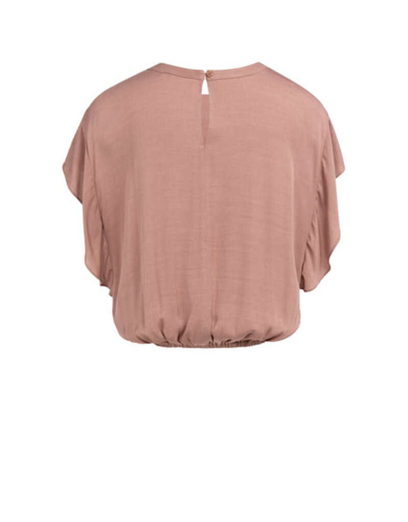 Yaya Yaya Flowy knot Top Elastic B.Pink