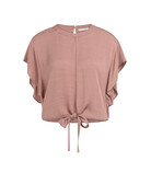 Yaya Yaya Flowy knot Top Elastic B.Pink