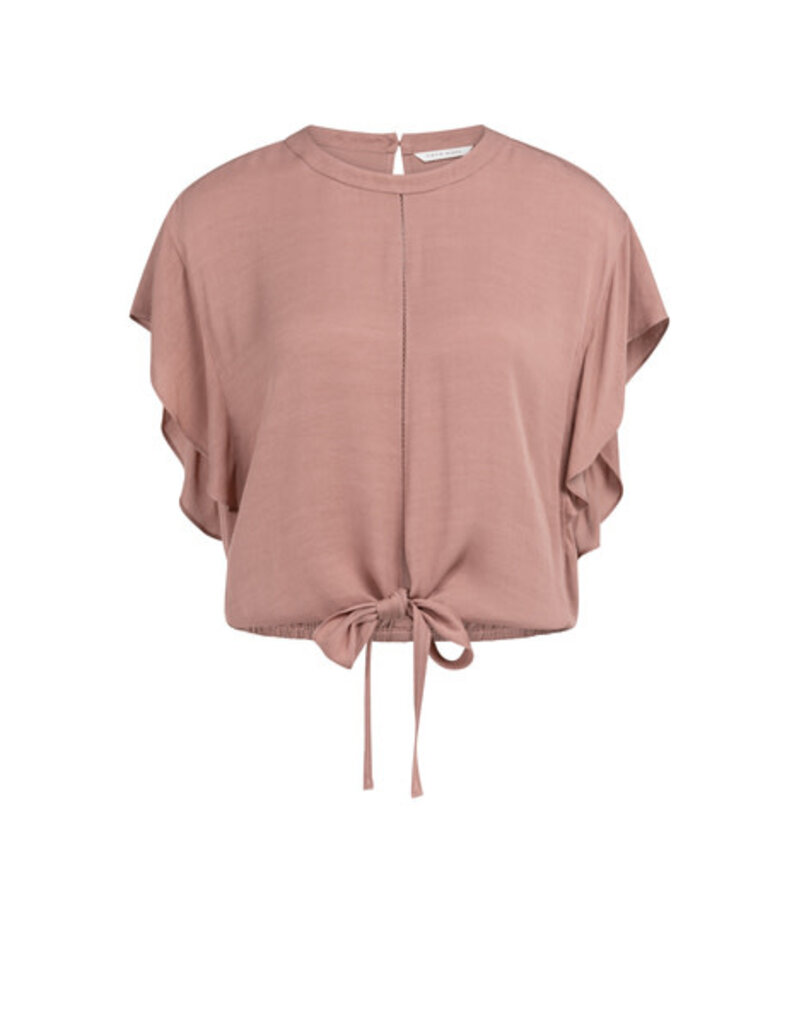 Yaya Yaya Flowy knot Top Elastic B.Pink