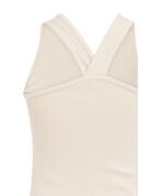 Yaya Yaya Singlet Racerback C.C White