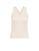 Yaya Yaya Singlet Racerback C.C White