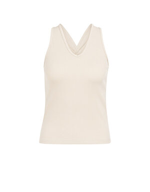 Yaya Singlet Racerback C.C White