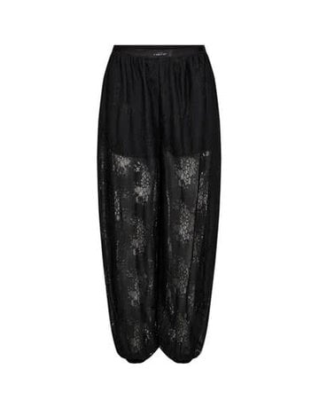 HL Bella Lace Harem Pant Black