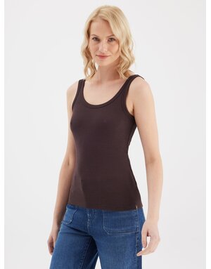 COJ Denim COJ Olivia Top Choc.Plum