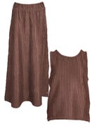 Feel Top/Rok Set D.Brown