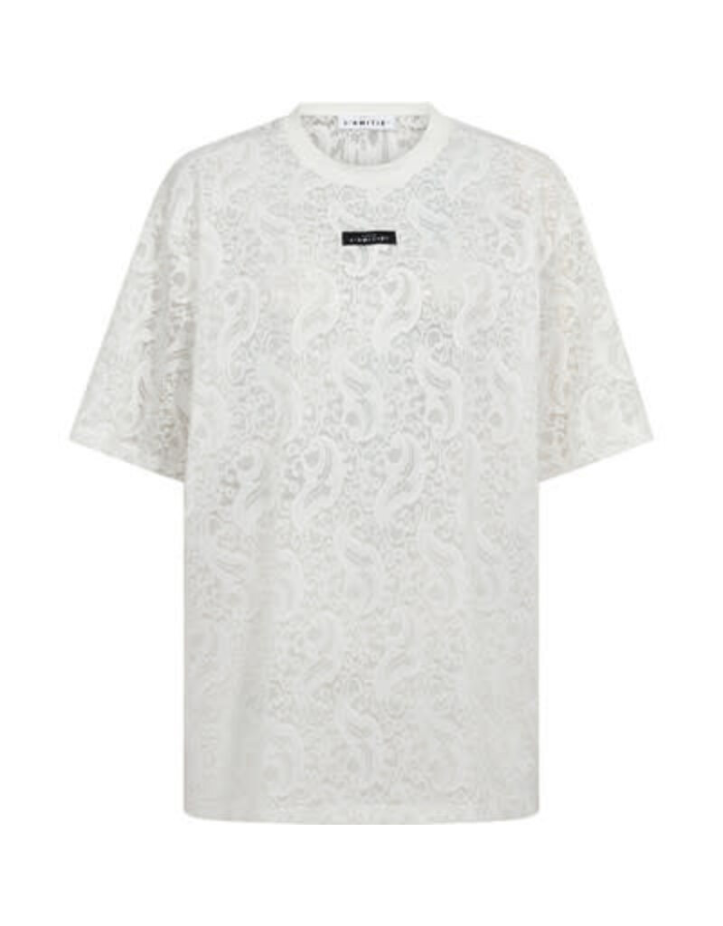 Haute L' Amitié HL Sum.Lace Tee White
