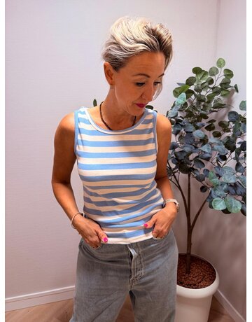 Feel Top Streep ml Lbl/W