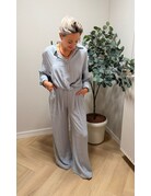 Feel Fashion Feel Pant. Bl/Grijs