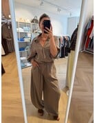 Feel Set Blouse/Ballon Br. Taupe