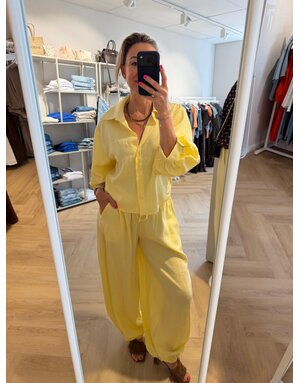 Feel Fashion Feel Set Blouse/Ballon Geel