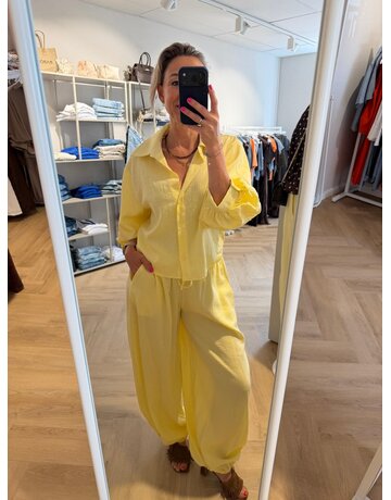 Feel Fashion Feel Set Blouse/Ballon Geel