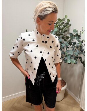 Feel Fashion Feel Blazer KM Stip Wit