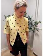 Feel Blazer KM Stip Geel