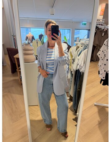 Feel Fashion Feel Blazer L.Blauw