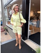 Feel Fashion Feel Short Geel Jeans