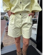 Feel Fashion Feel Short Geel Jeans