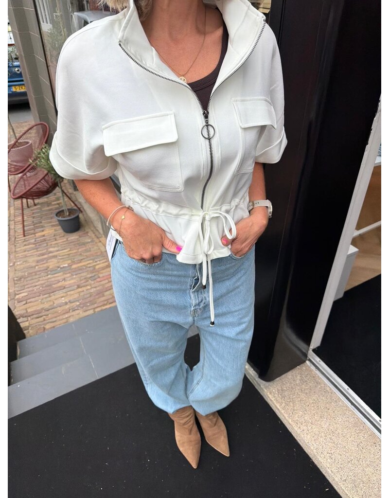 Feel Fashion Feel Jasje KM Tailleband wit