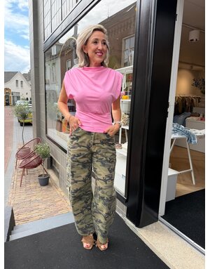Feel Fashion Feel Top Kapmouw Roze