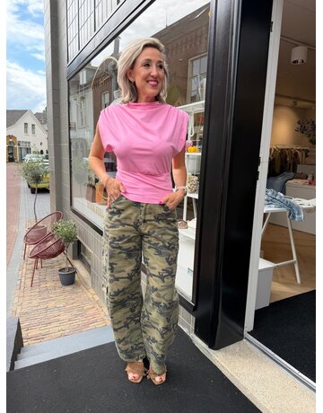 Feel Fashion Feel Top Kapmouw Roze