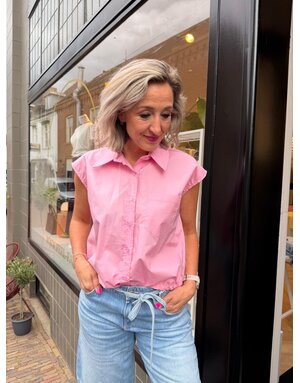 Feel Fashion Feel Blouse ML Roze