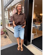 Feel blouse KM Knoop Bruin