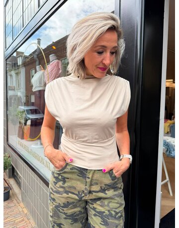 Feel Top Kapmouw Taupe