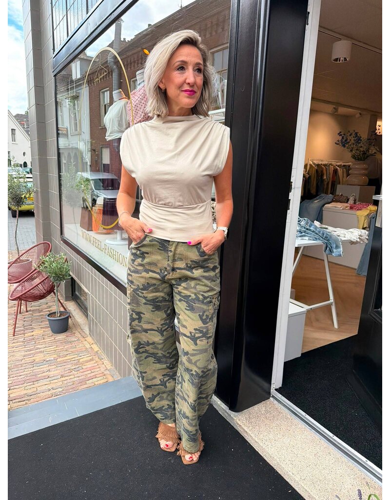 Feel Top Kapmouw Taupe