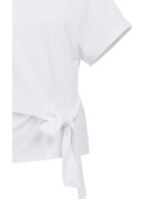 Yaya Yaya Round top knotted detail P.White