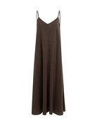Yaya Yaya Long strappy dress Aub. Purple