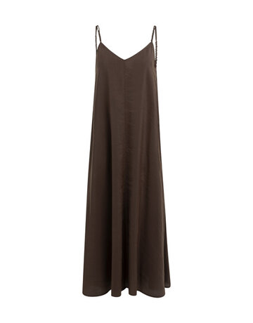 Yaya Yaya Long strappy dress Aub. Purple