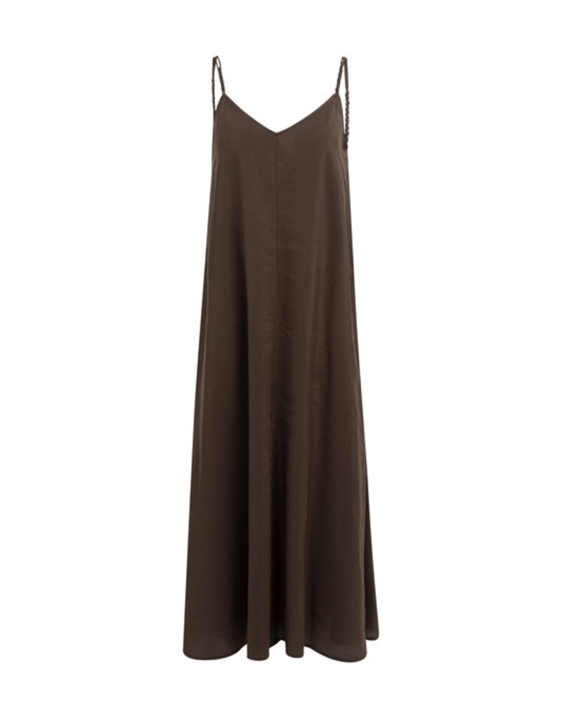 Yaya Yaya Long strappy dress Aub. Purple