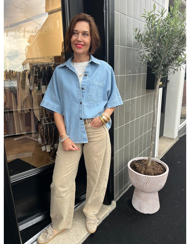 Feel Fashion Feel Jeans Blouse met bies