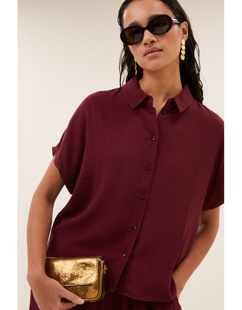 By-Bar By-Bar Barley Blouse Wine
