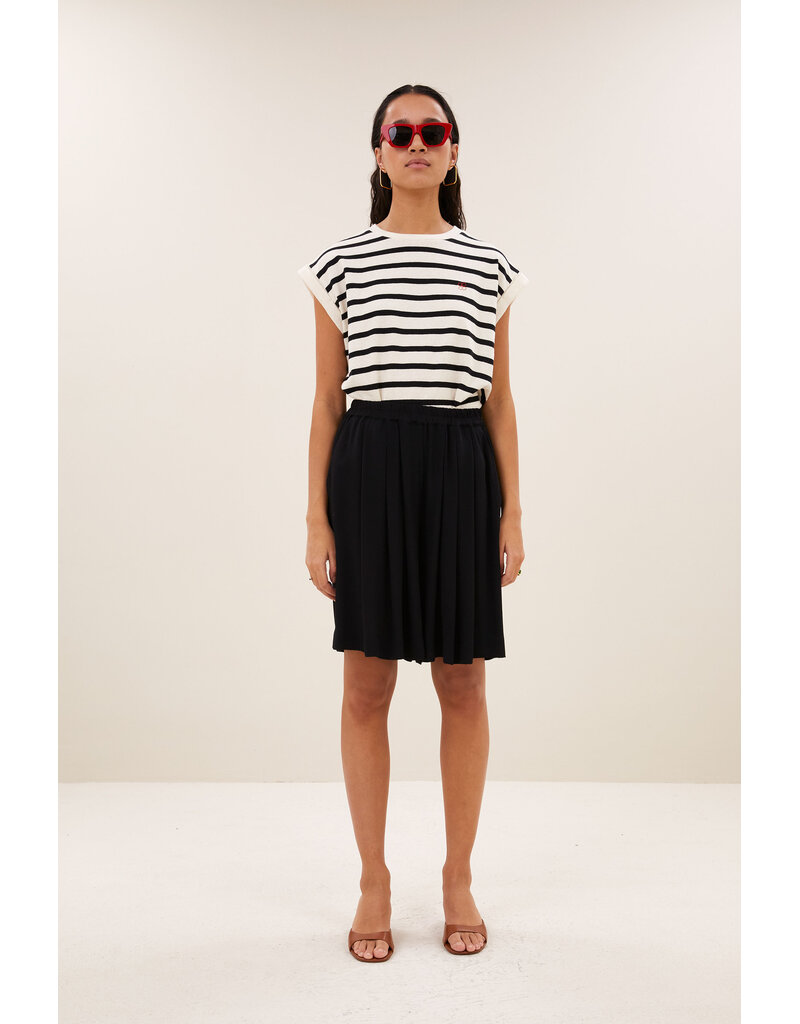 By-Bar By-Bar Tobi Stripe logo Top Black