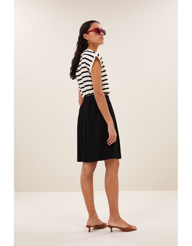 By-Bar By-Bar Tobi Stripe logo Top Black