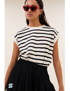 By-Bar By-Bar Tobi Stripe logo Top Black