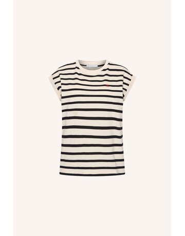 By-Bar By-Bar Tobi Stripe logo Top Black