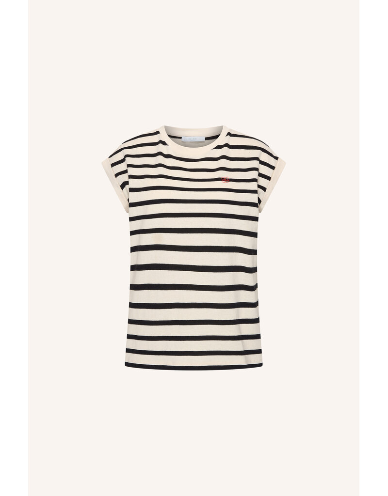 By-Bar By-Bar Tobi Stripe logo Top Black