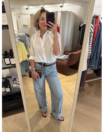Haute L' Amitié HL Barrel Pocket Jeans BL.DNM