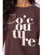 Co' Couture Co'Couture CC logo Choc Plum