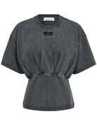 Haute L' Amitié HL Romie Pleat Tee Black
