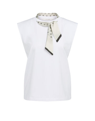 Yaya Yaya ML Top Shawl Wit/bruin