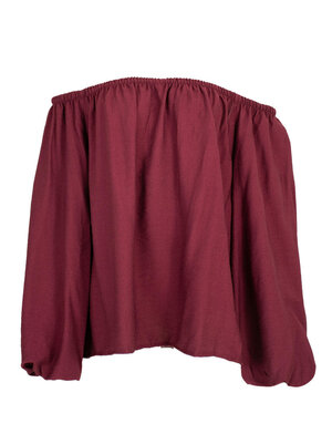 Feel Fashion Feel Blouse Strapl.Bordeaux